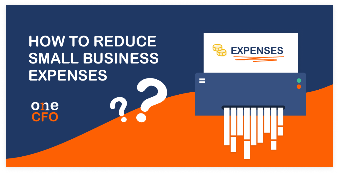 Reduce SME expenses