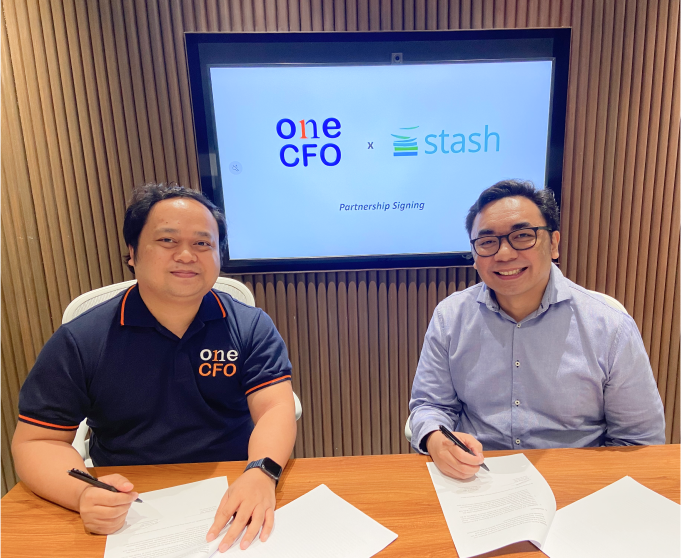 OneCFO partnership with Stash PH