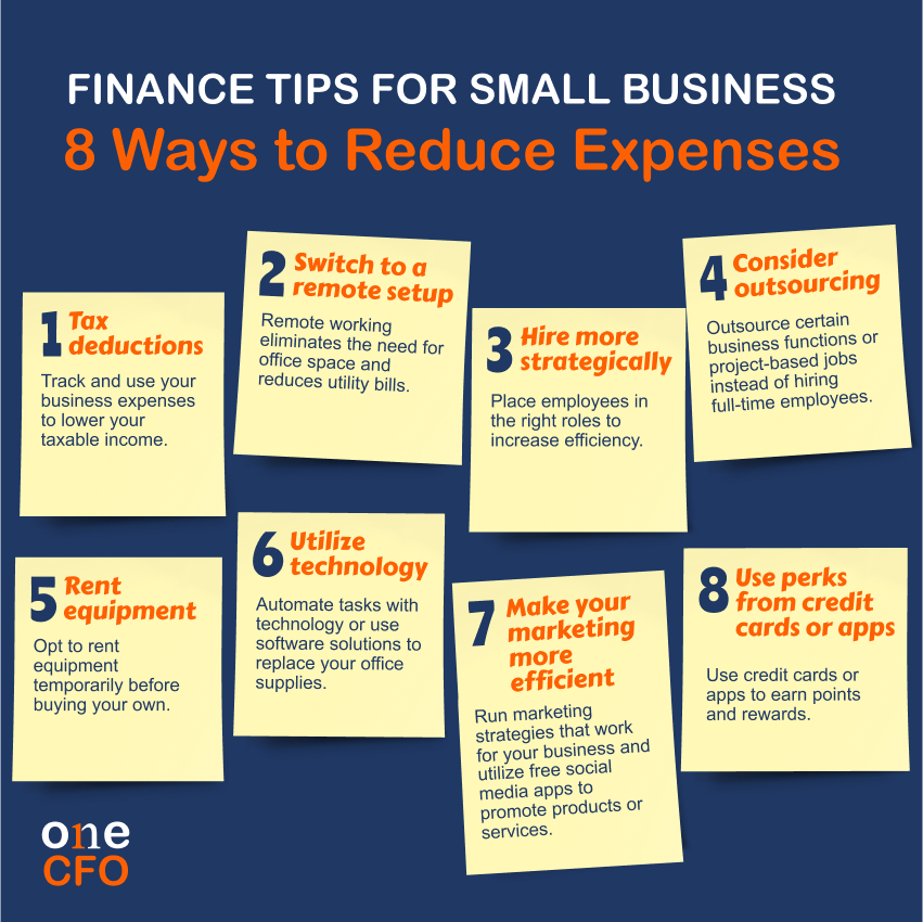 Eight ways to reduce small business expenses