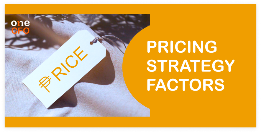 Knowing the different factors affecting your business helps determine the optimal price for your product or service.