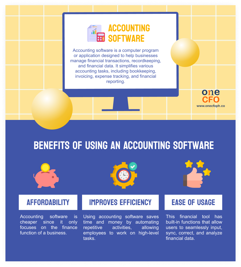 Benefits of using accounting software