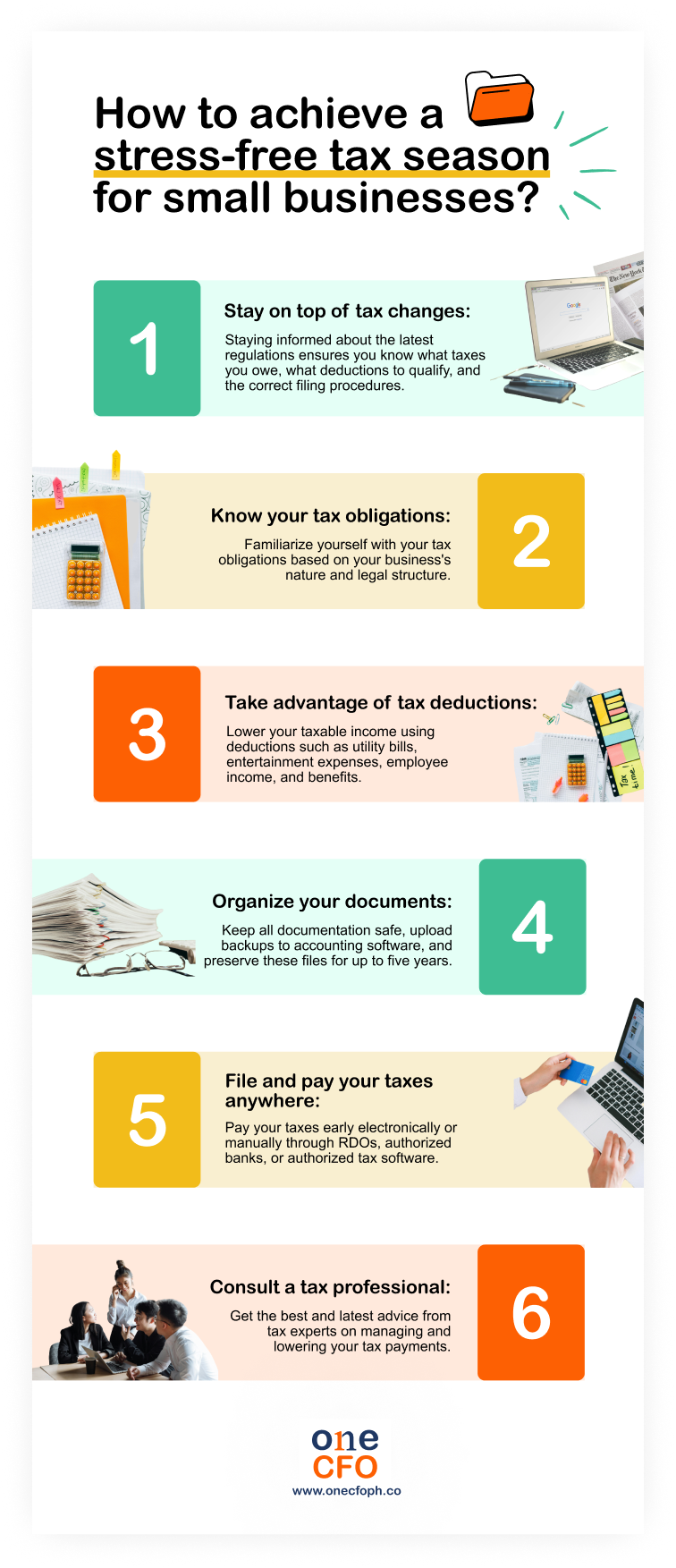 Tax tips for small businesses for a stress-free tax season