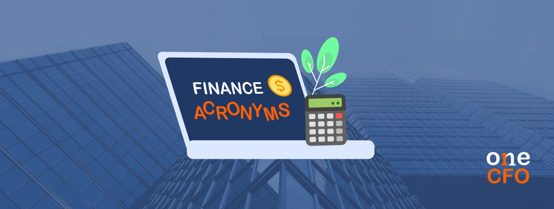 Finance Acronyms OneCFO